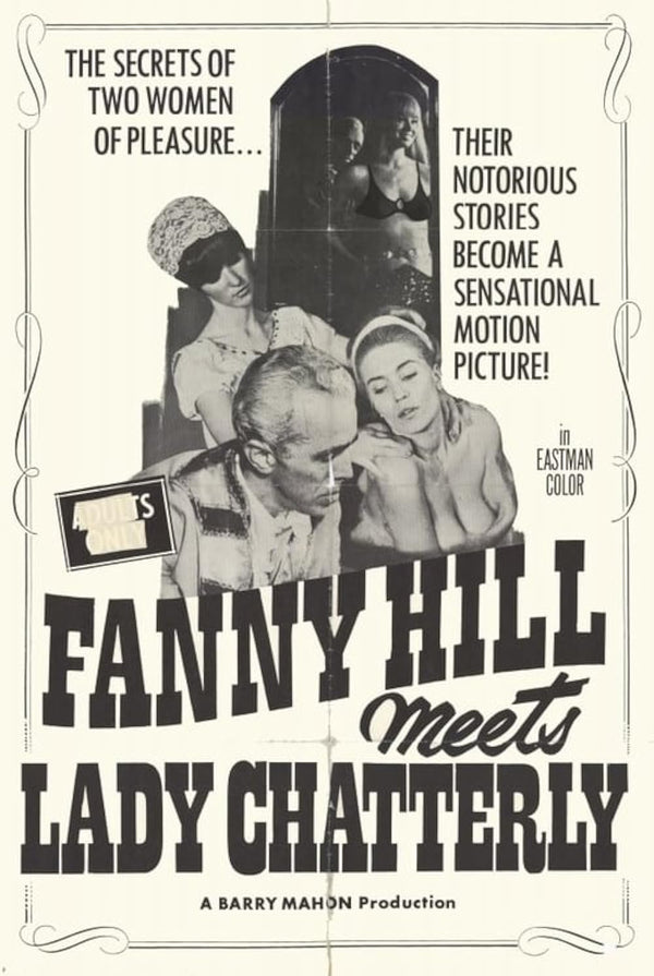 Fanny Hill Meets Lady Chatterly (1967) - A Bold Comedy-Drama Fusion Movie Poster | Film Wall Art Print