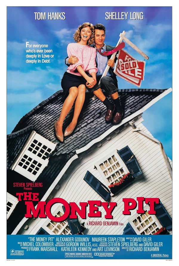 1986 Classic Comedy 'Money Pit' Review - Watch Online Movie Poster | Film Wall Art Print