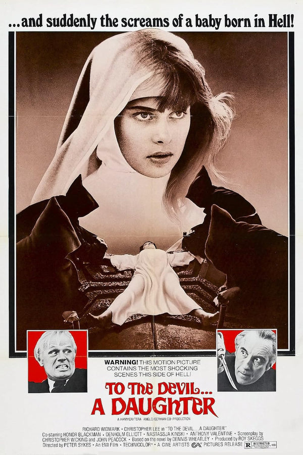 To The Devil A Daughter (1976) - Classic Horror Movie Poster Movie Poster | Film Wall Art Print