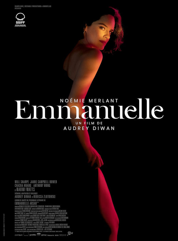Emmanuelle (2024) - A Captivating Drama & Romance Film Movie Poster | Film Wall Art Print