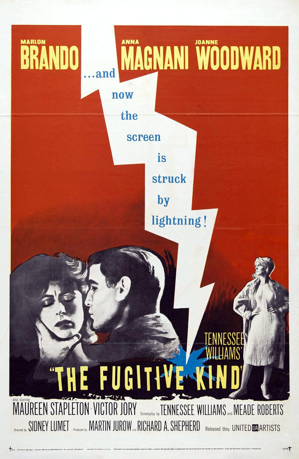 Fugitive Kind (1960) – Classic Drama Romance Film Poster Movie Poster | Film Wall Art Print