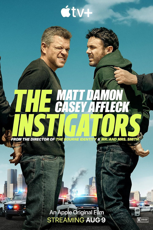 Instigators (2024) - Action Comedy Crime Movie Poster Movie Poster | Film Wall Art Print