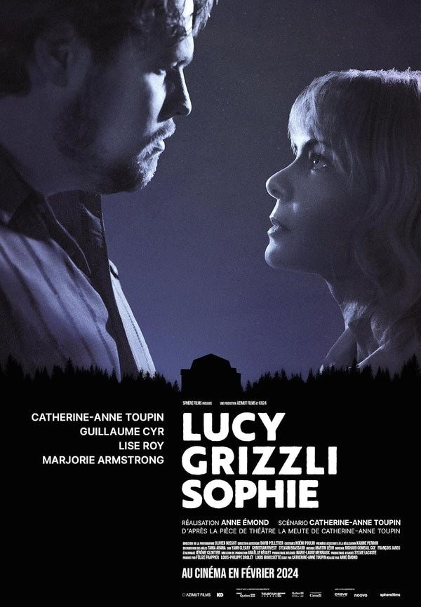 Lucy Grizzli Sophie French Thriller Movie 2024 Movie Poster | Film Wall Art Print