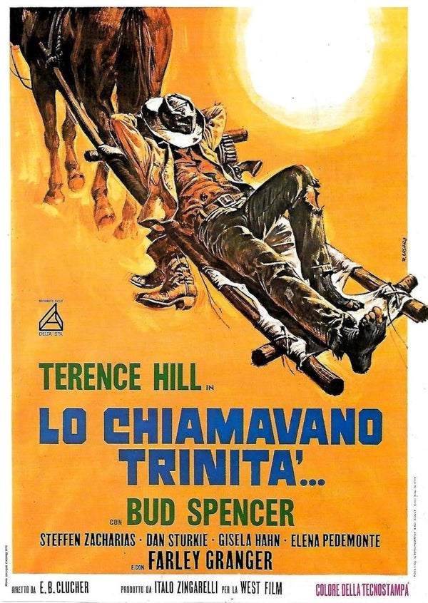 They Call Me Trinity (1970) - Classic Comedy Western Movie Movie Poster | Film Wall Art Print