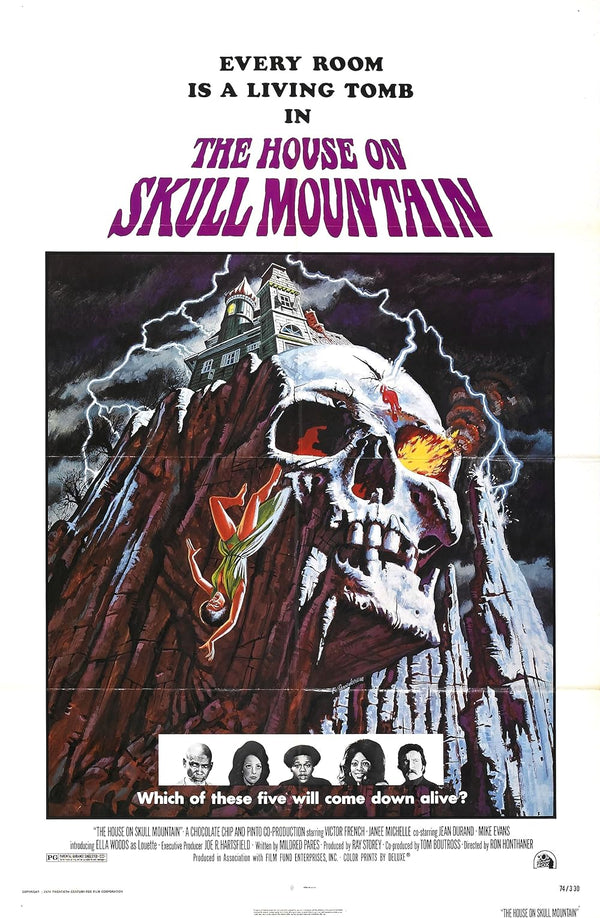 House on Skull Mountain (1974) - Chilling Horror & Mystery Classic Movie Poster | Film Wall Art Print