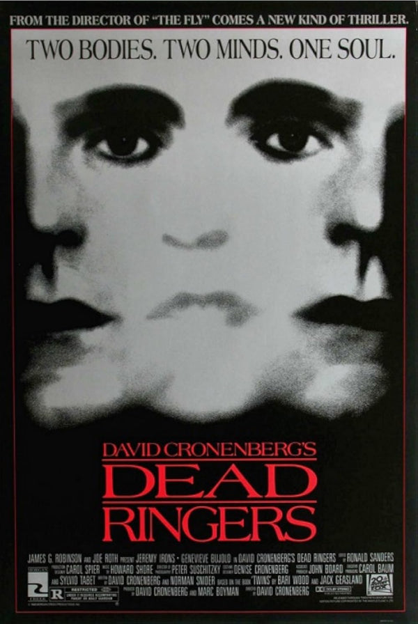 Dead Ringers Movie Poster - Iconic Psychological Thriller Art Movie Poster | Film Wall Art Print