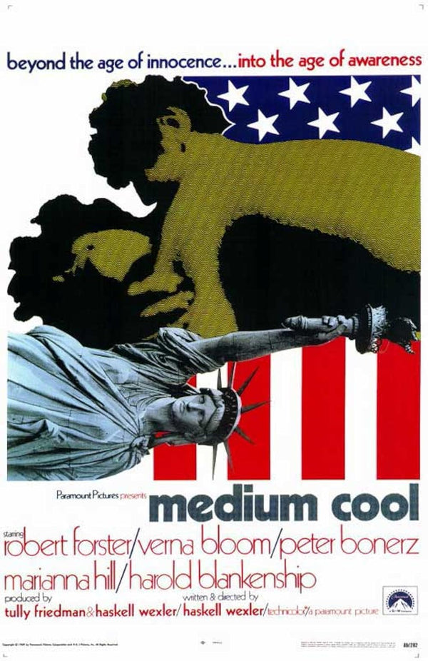 Medium Cool (1969) Movie Poster – Drama, Thriller Classic Movie Poster | Film Wall Art Print