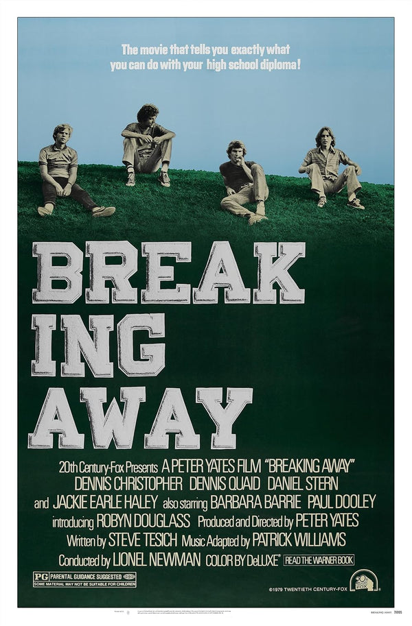 Breaking Away (1979) - Classic Comedy Drama Sport Film Movie Poster | Film Wall Art Print