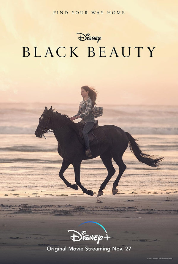 Black Beauty (2020) Heartwarming Family Drama Movie Movie Poster | Film Wall Art Print