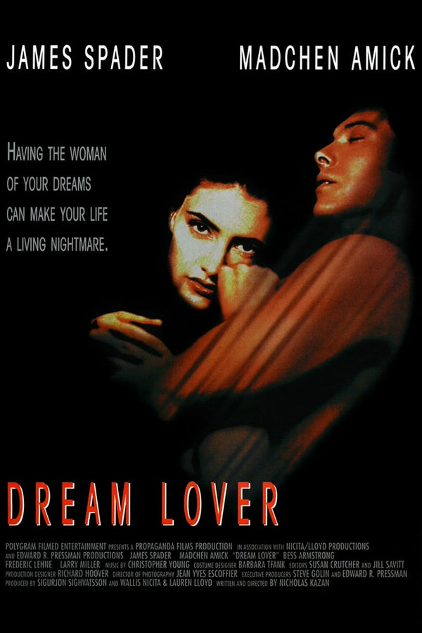 Dream Lover (1994) - Drama, Mystery, Thriller Movie Movie Poster | Film Wall Art Print