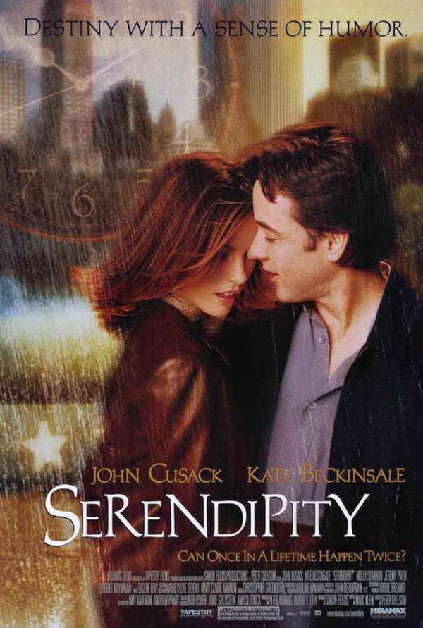 Serendipity (2001) - Romantic Comedy About Love & Fate Movie Poster | Film Wall Art Print