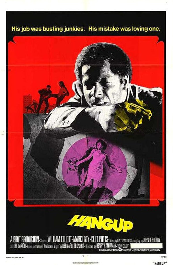 Hangup (1974) - Classic Action Crime Drama Poster Movie Poster | Film Wall Art Print