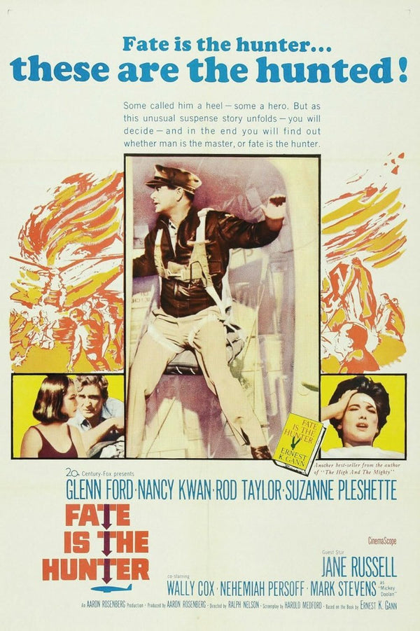 Fate is the Hunter (1964) Movie Poster - High Quality Print Movie Poster | Film Wall Art Print