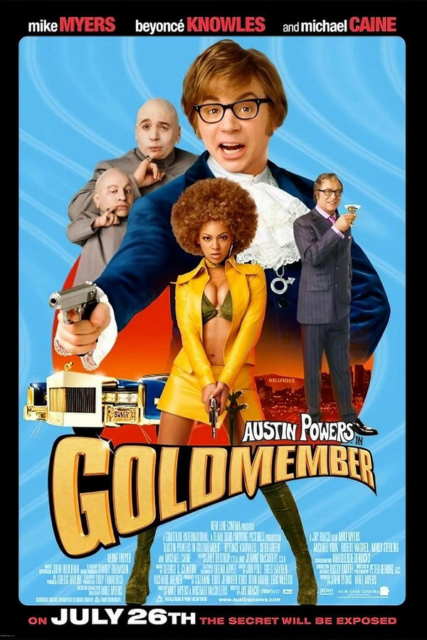 Austin Powers In Goldmember (2002) – Action, Adventure, Comedy Movie Poster Movie Poster | Film Wall Art Print