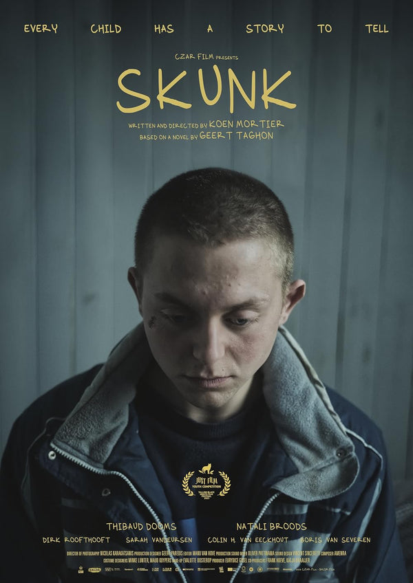 Skunk (2023) Drama Movie Poster – Emotional Journey & Powerful Performances - Premium Movie Poster