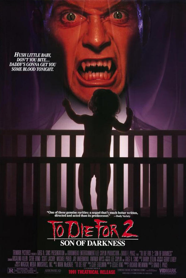 Son of Darkness: To Die for II (1991) – Chilling Drama-Horror Thriller Movie Poster | Film Wall Art Print