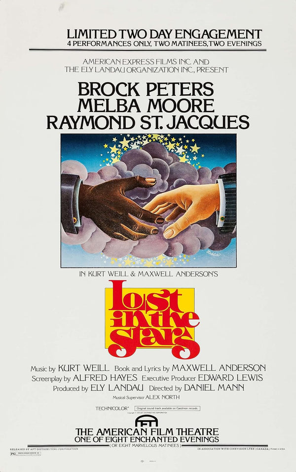 Lost in the Stars (1974) – Heartfelt Drama & Musical Movie Poster | Film Wall Art Print