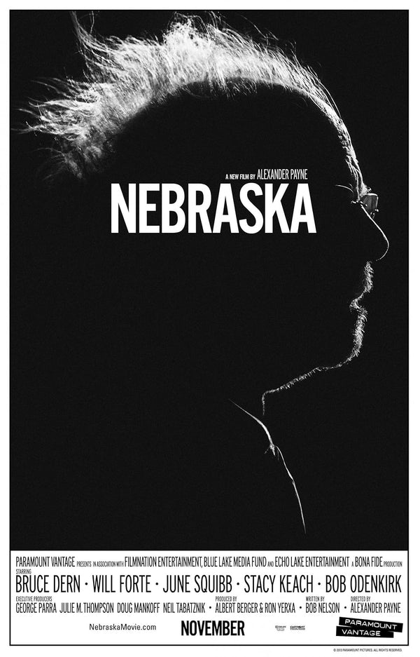 Nebraska (2013) Movie Poster – Heartwarming Drama & Family Journey Movie Poster | Film Wall Art Print
