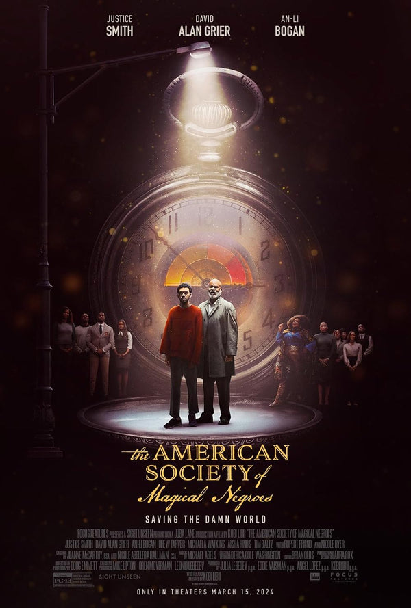 American Society of Magical Negroes (2024) - Hilarious Fantasy Comedy Movie Poster | Film Wall Art Print