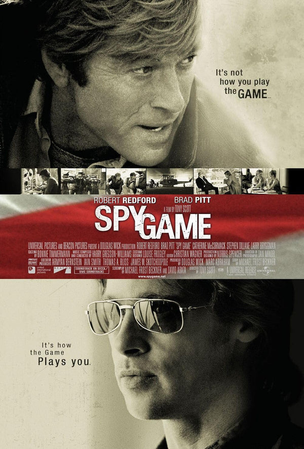Spy Game (2001) – Action Thriller Movie Poster | YourSite Movie Poster | Film Wall Art Print