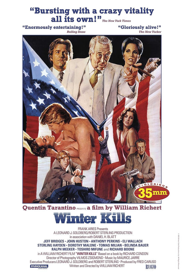 Winter Kills (1979) - Hilarious Mystery Drama [Comedy, Drama, Mystery] Movie Poster | Film Wall Art Print