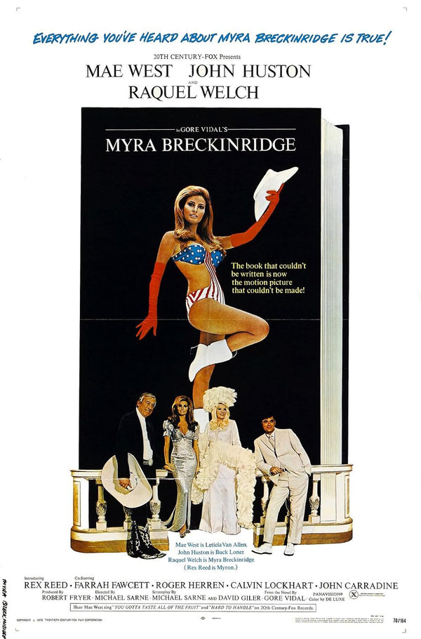 Myra Breckinridge (1970) - Hilarious Comedy Movie Poster Movie Poster | Film Wall Art Print