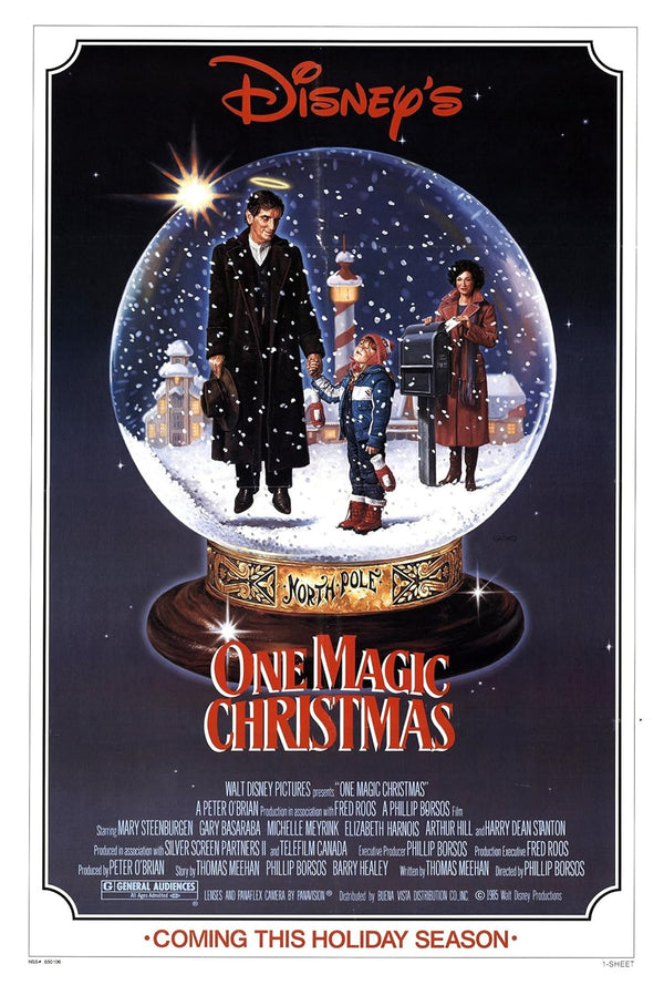 One Magic Christmas (1985) Family Fantasy Movie Poster Movie Poster | Film Wall Art Print