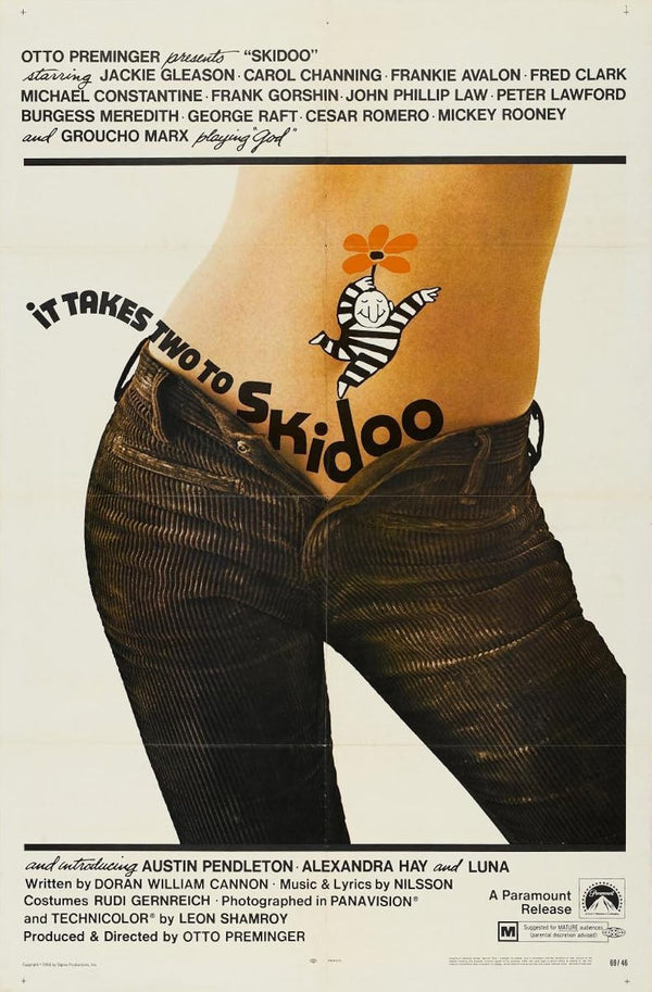 Skidoo (1968) – Watch Classic Comedy Movie Movie Poster | Film Wall Art Print
