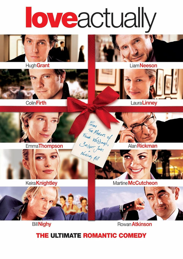 Love Actually Movie Poster - Romantic Comedy Film Art Movie Poster | Film Wall Art Print