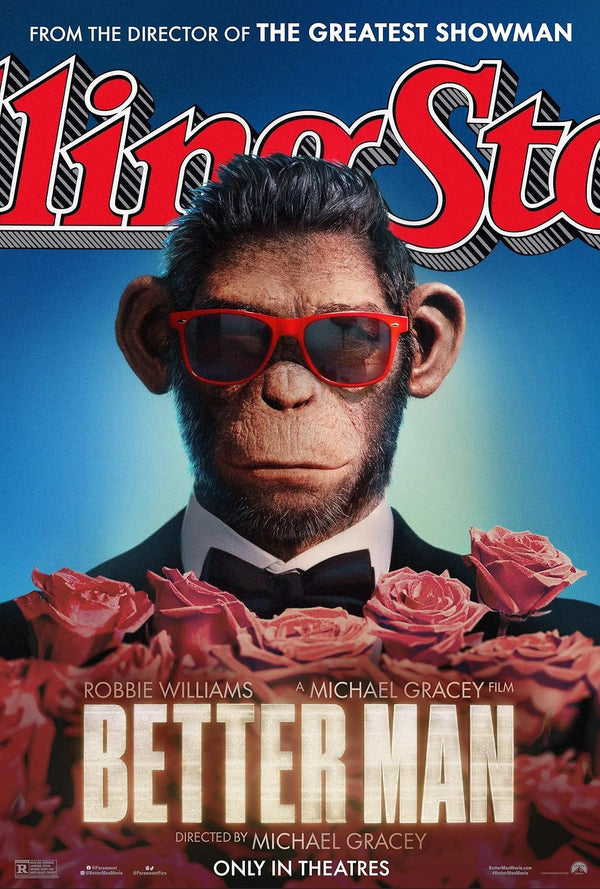 Better Man (2024) – Animated Fantasy Biography Movie Movie Poster | Film Wall Art Print