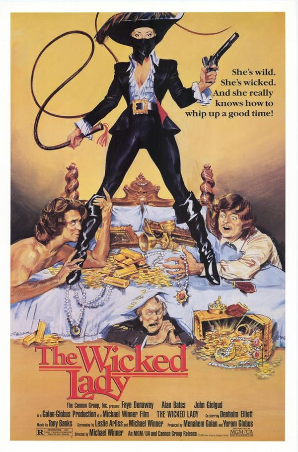 Wicked Lady (1983) - Adventure Drama Movie Poster Movie Poster | Film Wall Art Print