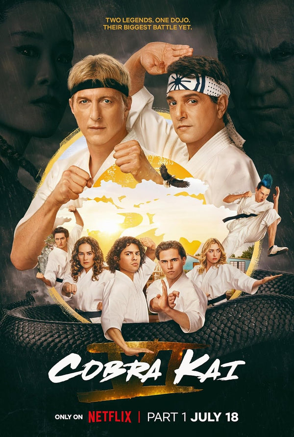 Cobra Kai TV Series Poster – Action, Comedy, Drama Movie Poster | Film Wall Art Print