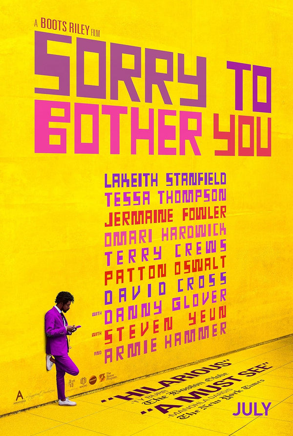 Sorry to Bother You Movie Poster - Boots Riley's Satirical Thriller Movie Poster | Film Wall Art Print
