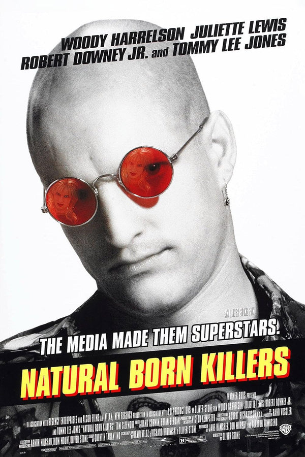 Natural Born Killers (1994) – Crime & Romance Movie Poster Movie Poster | Film Wall Art Print