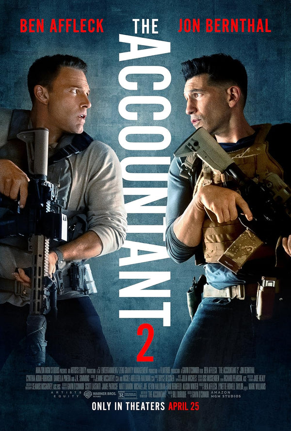 The Accountant 2 Movie Poster - Official Artwork & Design Movie Poster | Film Wall Art Print