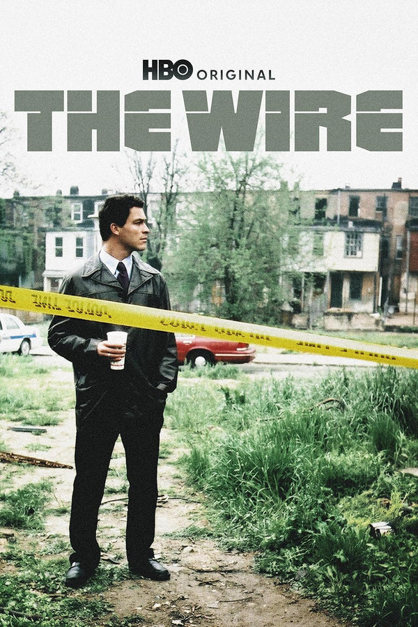 The Wire TV Series Poster - HBO Crime Drama Movie Poster | Film Wall Art Print