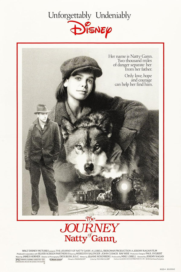 Journey of Natty Gann (1985) – Adventure Drama Family Movie Movie Poster | Film Wall Art Print