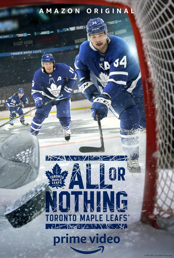 Toronto Maple Leafs: A Hockey Documentary | Sports History TV Series Movie Poster | Film Wall Art Print