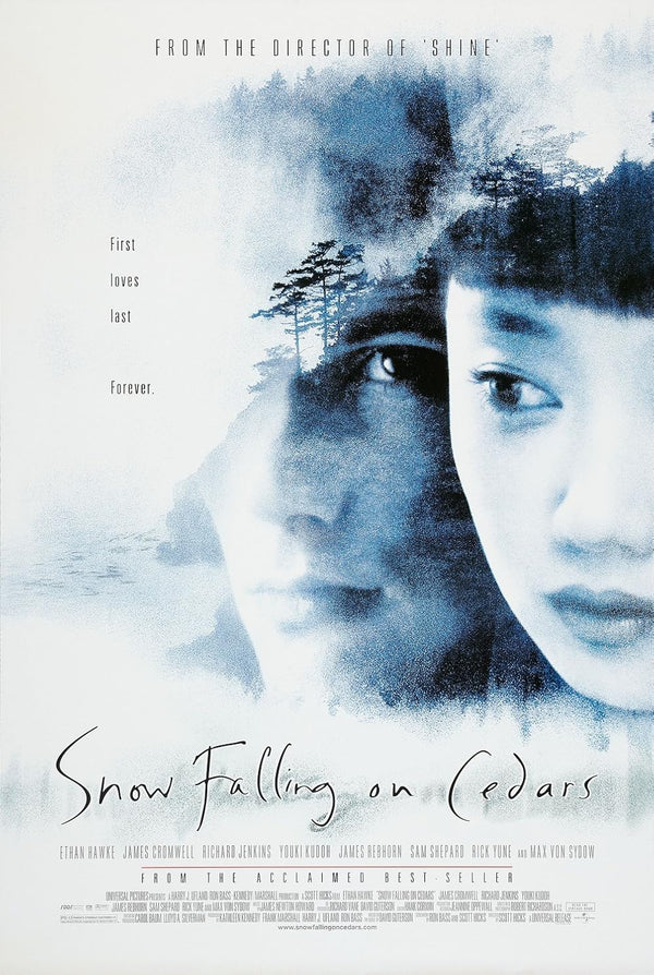 Snow Falling on Cedars (1999) - Drama Romance Mystery Movie Poster Movie Poster | Film Wall Art Print