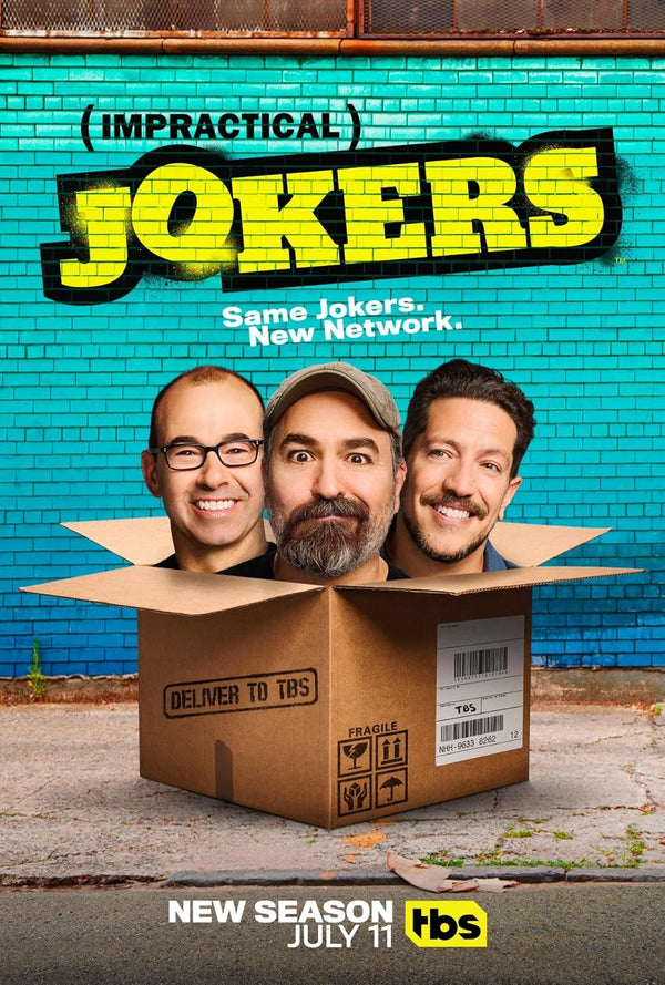Jokers TV Series Poster – Hilarious Comedy & Reality Show Fun! Movie Poster | Film Wall Art Print