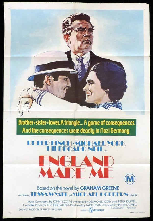 England Made Me (1973) - Classic Drama Film Poster Movie Poster | Film Wall Art Print