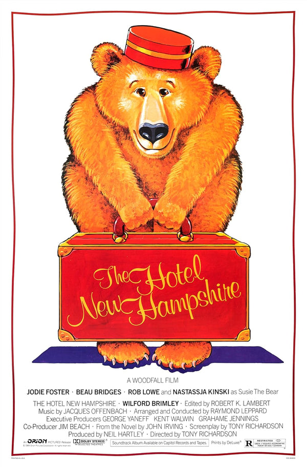 Hotel New Hampshire (1984) - Heartwarming Comedy-Drama Poster Movie Poster | Film Wall Art Print
