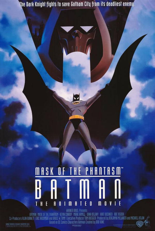 Batman: Mask of the Phantasm - Animated Movie Poster Movie Poster | Film Wall Art Print