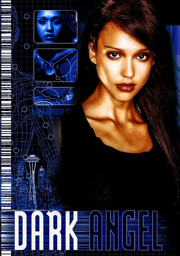 Dark Angel TV Series Poster – Action, Drama, Mystery Movie Poster | Film Wall Art Print