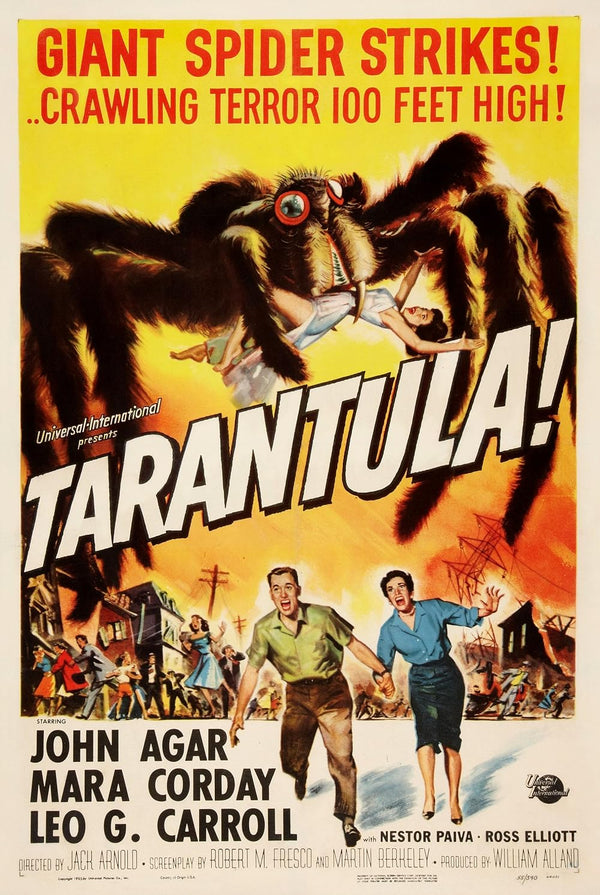 Tarantula (1955) - Classic Horror & Sci-Fi Movie Poster Movie Poster | Film Wall Art Print