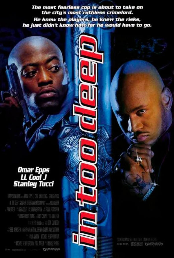 In Too Deep (1999) - Crime, Drama, Thriller Movie Poster Movie Poster | Film Wall Art Print