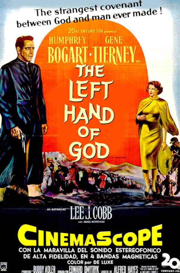 Left Hand of God (1955) – Classic Drama Movie Poster Movie Poster | Film Wall Art Print