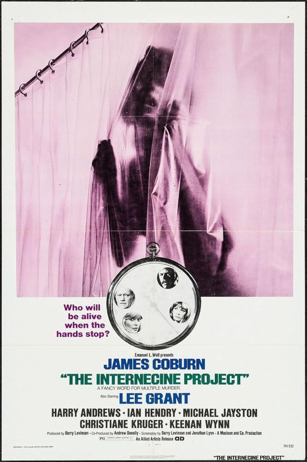 Internecine Project (1974) - Action Thriller Movie Poster Movie Poster | Film Wall Art Print