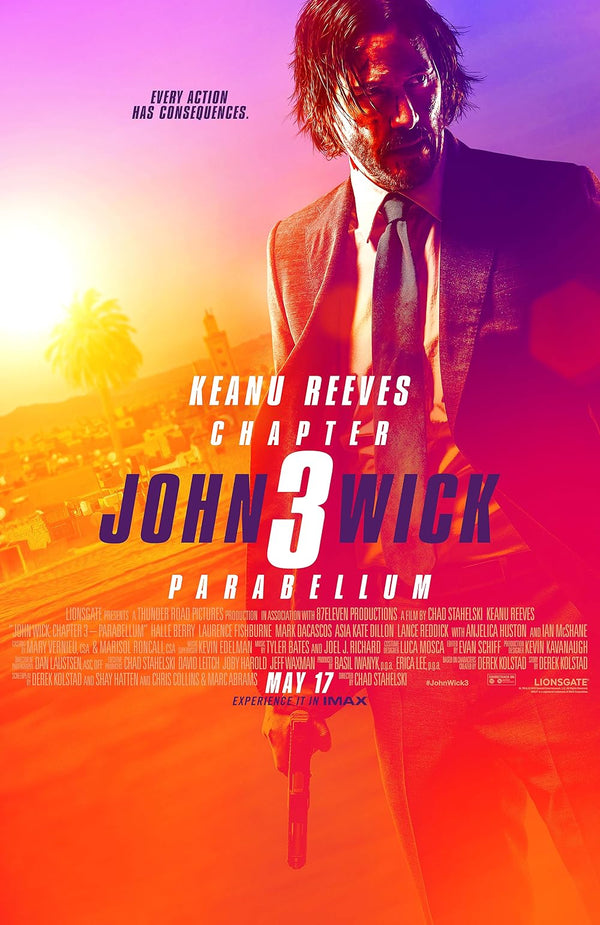 John Wick: Chapter 3 - Parabellum (2019) Official Poster Movie Poster | Film Wall Art Print