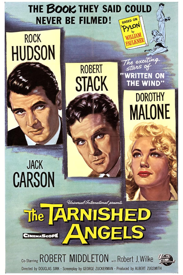 Tarnished (1957) - Classic Action Adventure Drama Poster Movie Poster | Film Wall Art Print